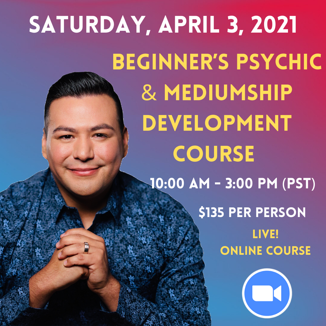 Beginners Psychic & Mediumship Development Course Online Event Los